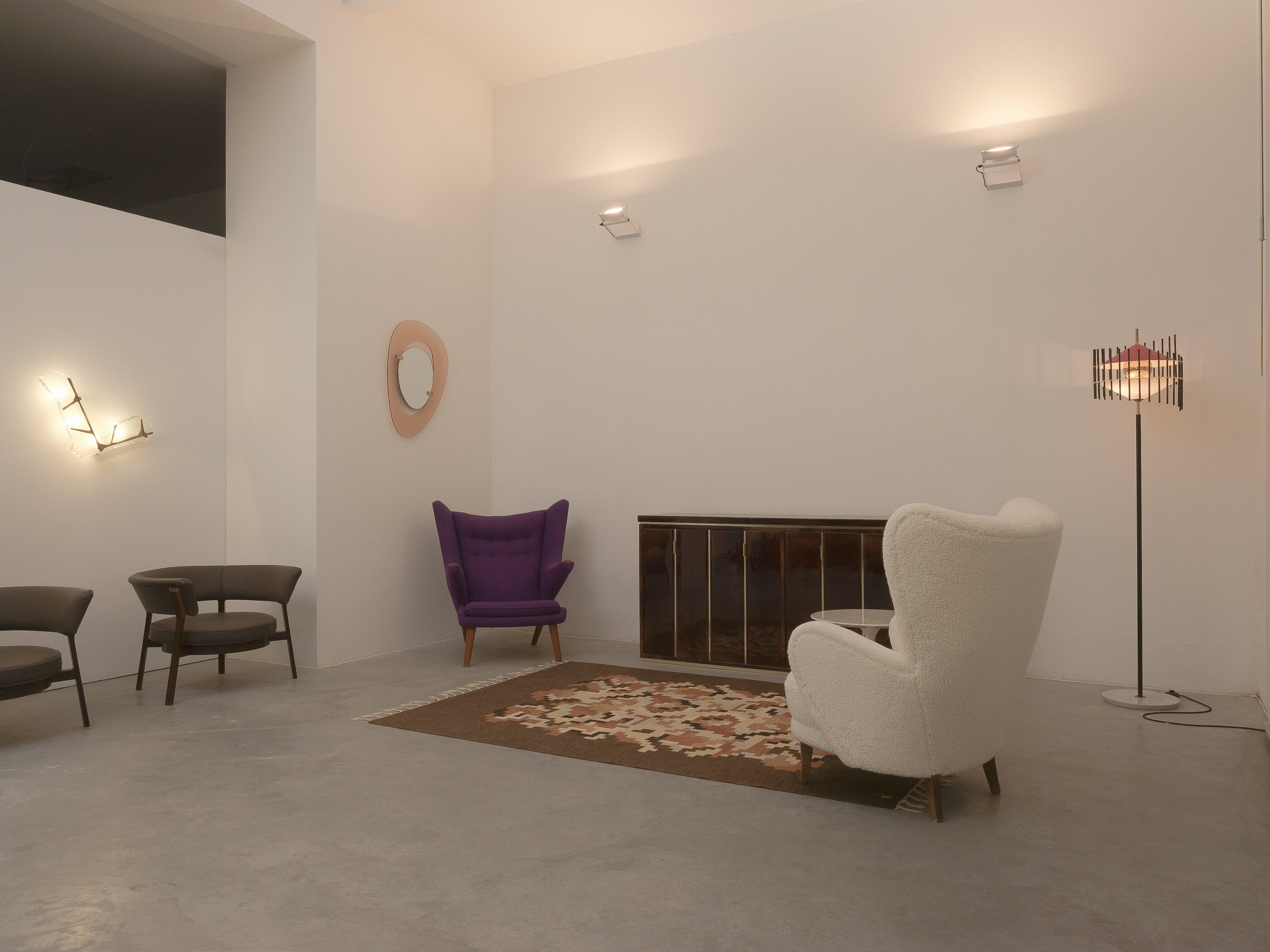 Angelo Brotto Floor Lamp for Esperia, Italy, circa 1955