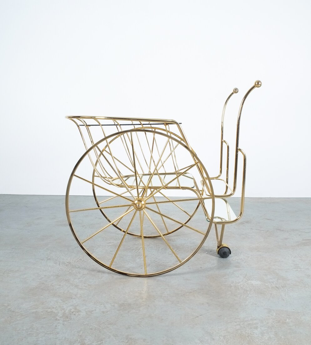 Brass Bar Cart 01