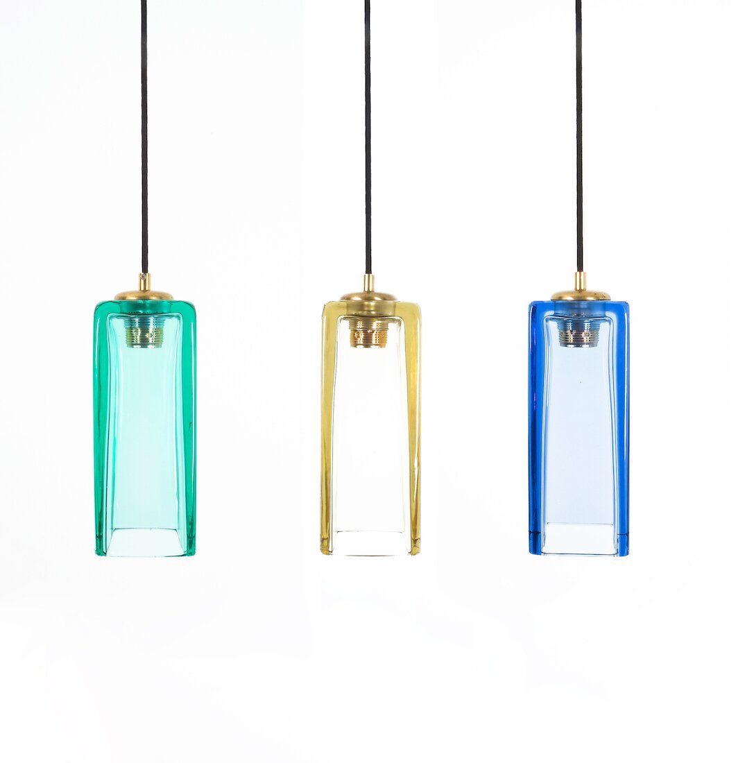 Flavio Poli Coloured Pendant Lamps 13