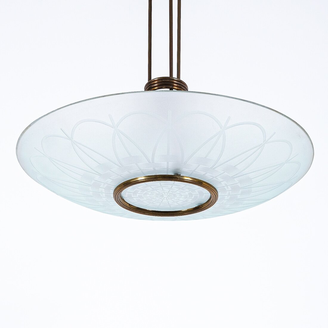 Pietro Chiesa Disc Chandelier 1940 05