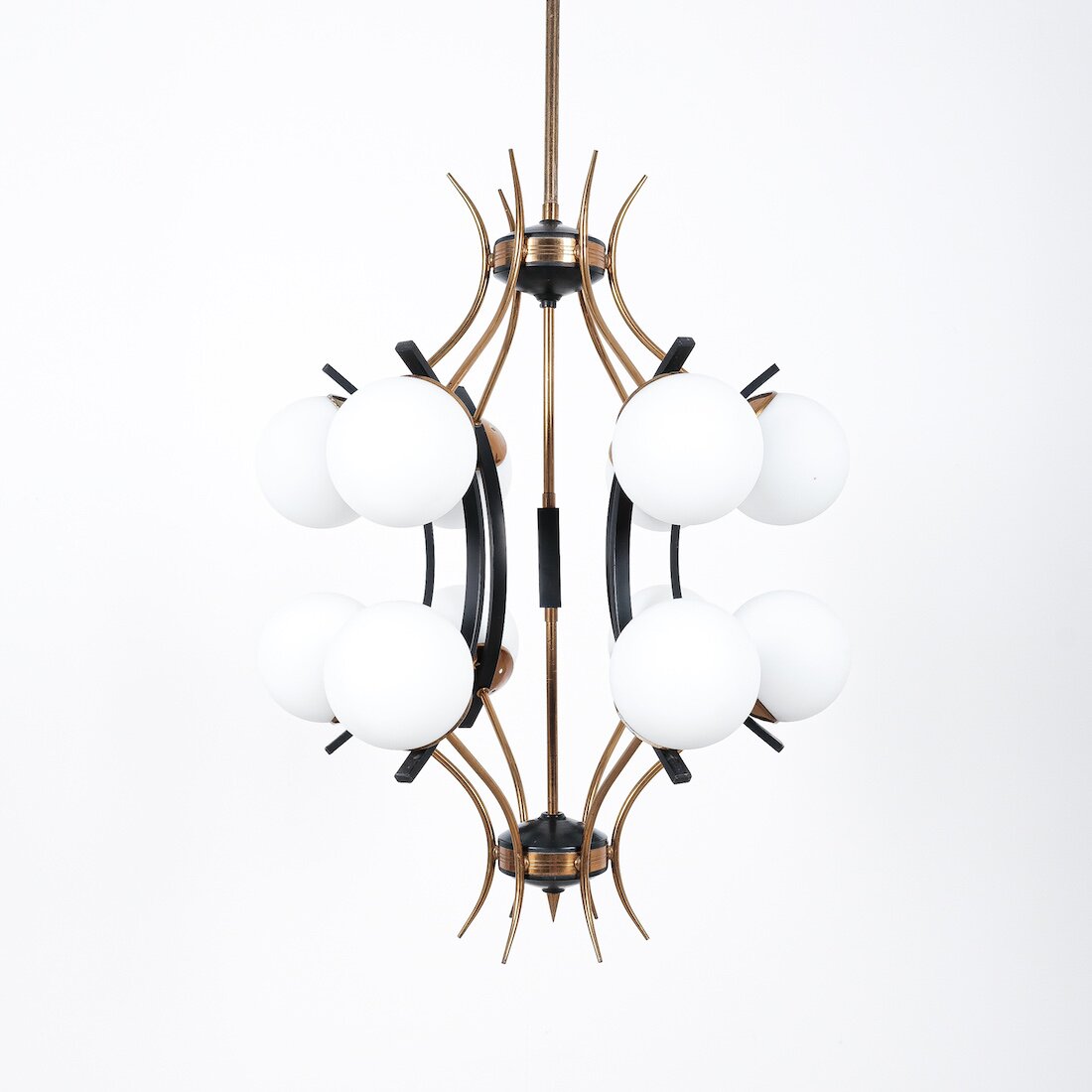 Stilnovo Chiarini Chandelier 1960 07