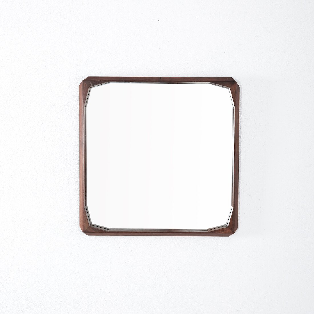 Dino Cavali Square Walnut Mirror 08