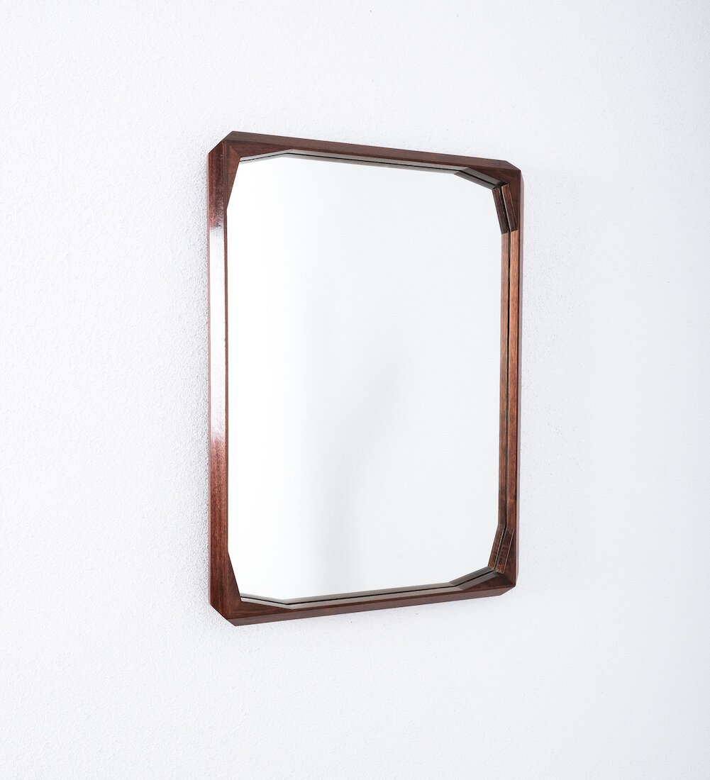 Dino Cavali Rectangular Rosewood Mirror 02