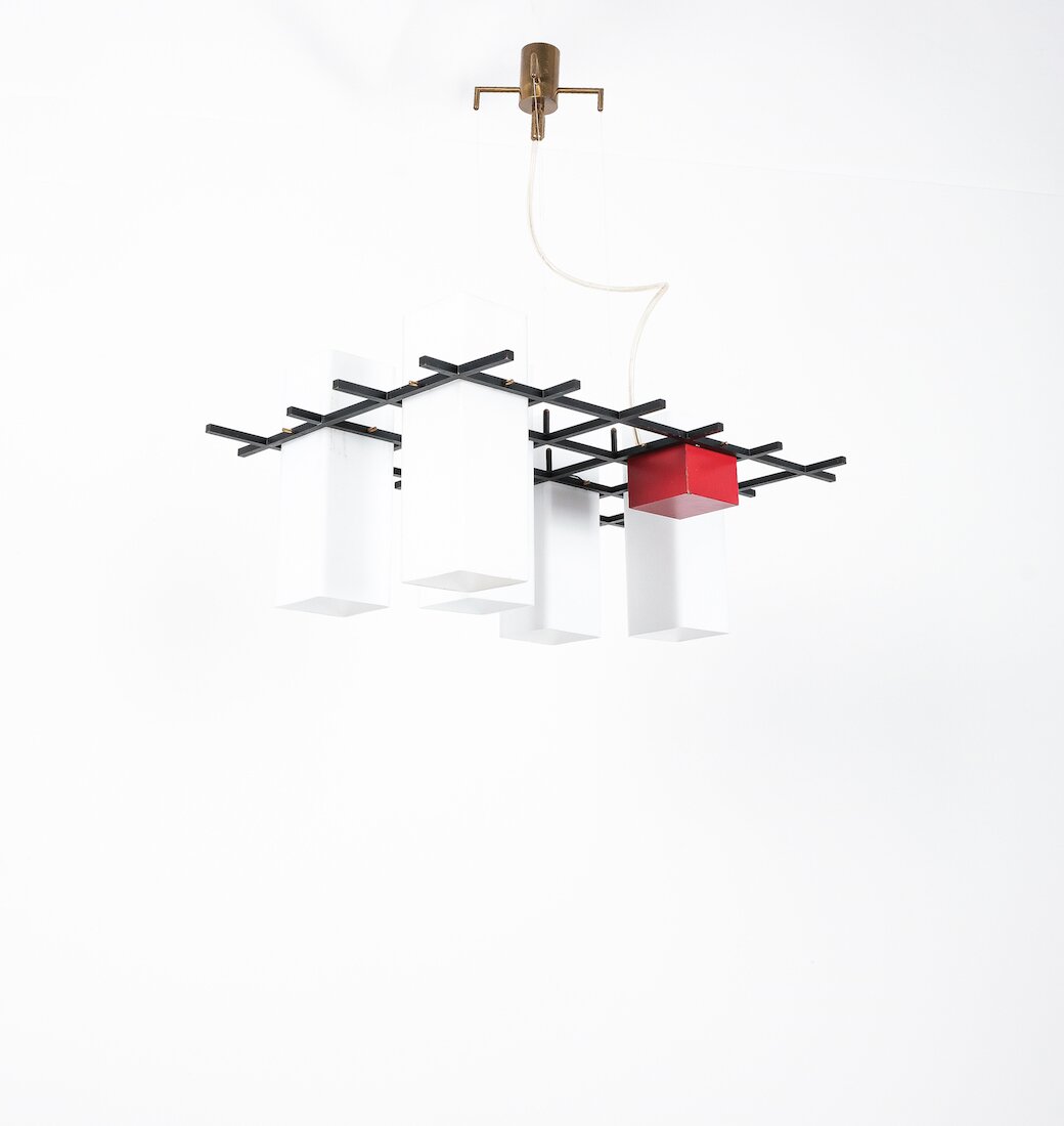 Angelo Lelii Arredoluce Chandelier 01