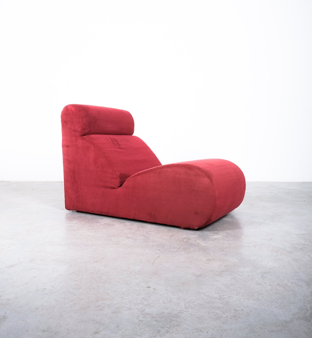 cini Boeri Chair Red 01