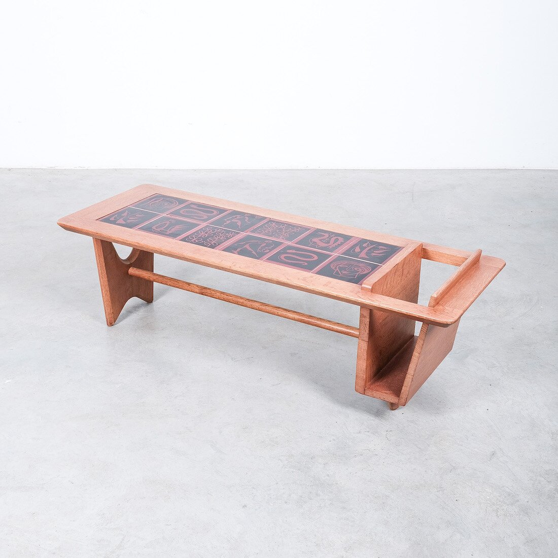 Guillerme et Chambron Magazine Rack Table 11