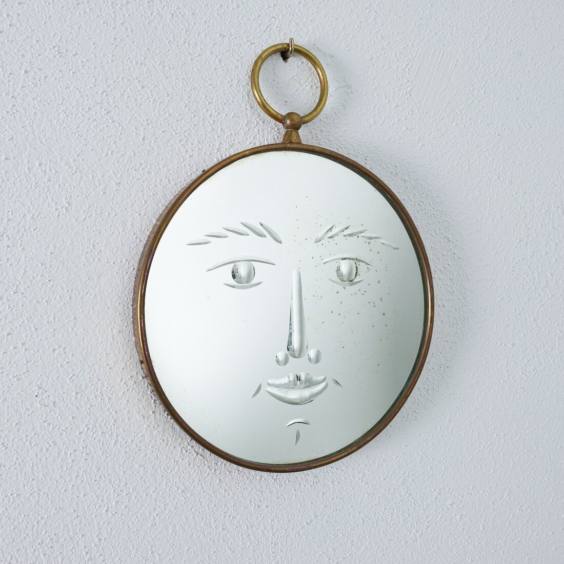 Piero Fornasetti Derive Viso Wall Mirror 02