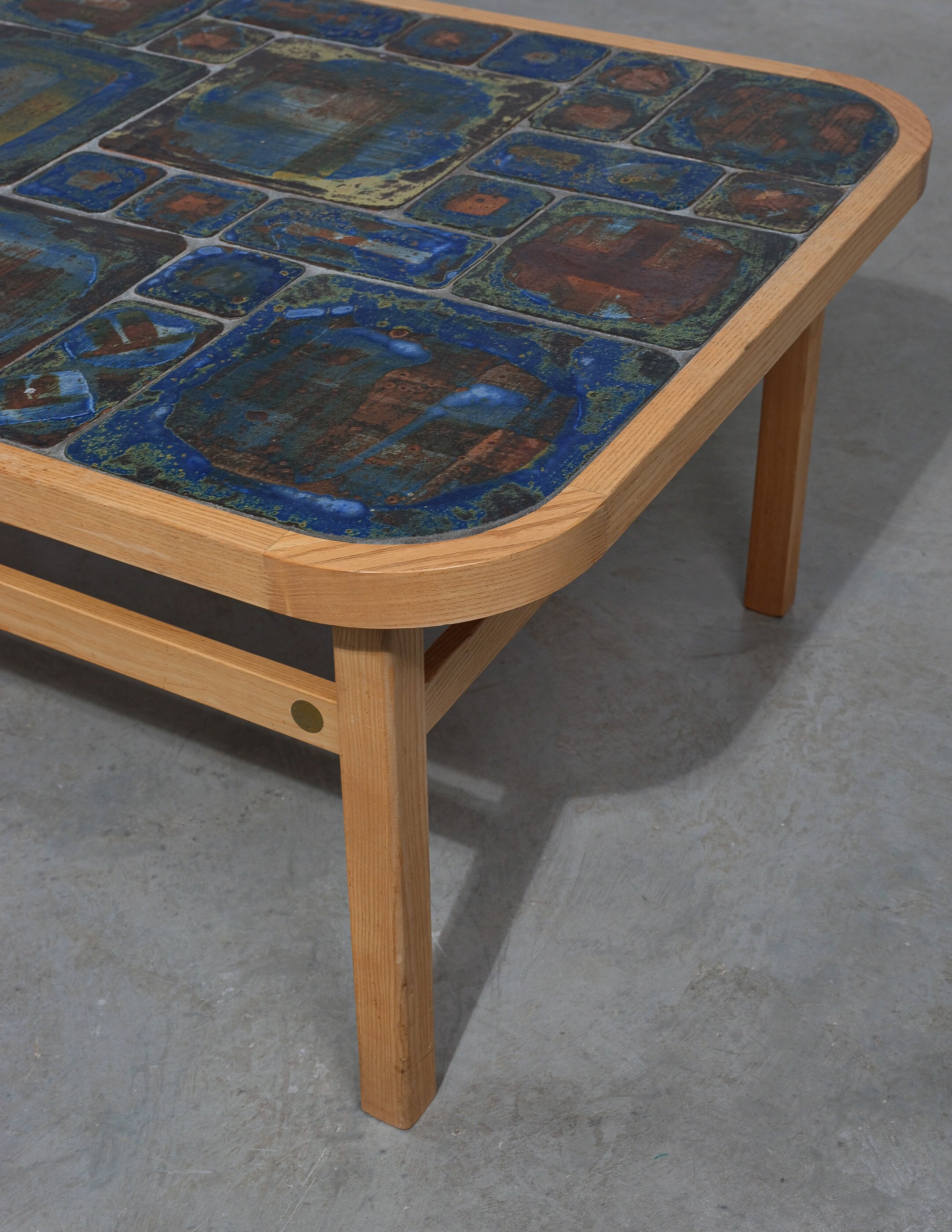 Tue Poulsen Coffee Table, 1970 - Ceramic Table For Haslev Denmark