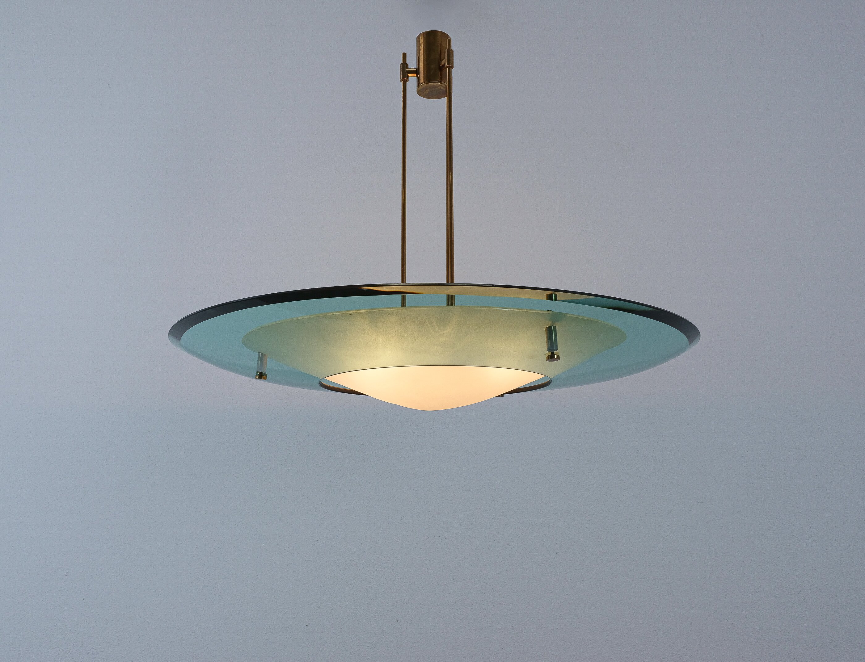 Max Ingrand Fontana Arte Chandelier Mod. 2097, 1955 - Suspension