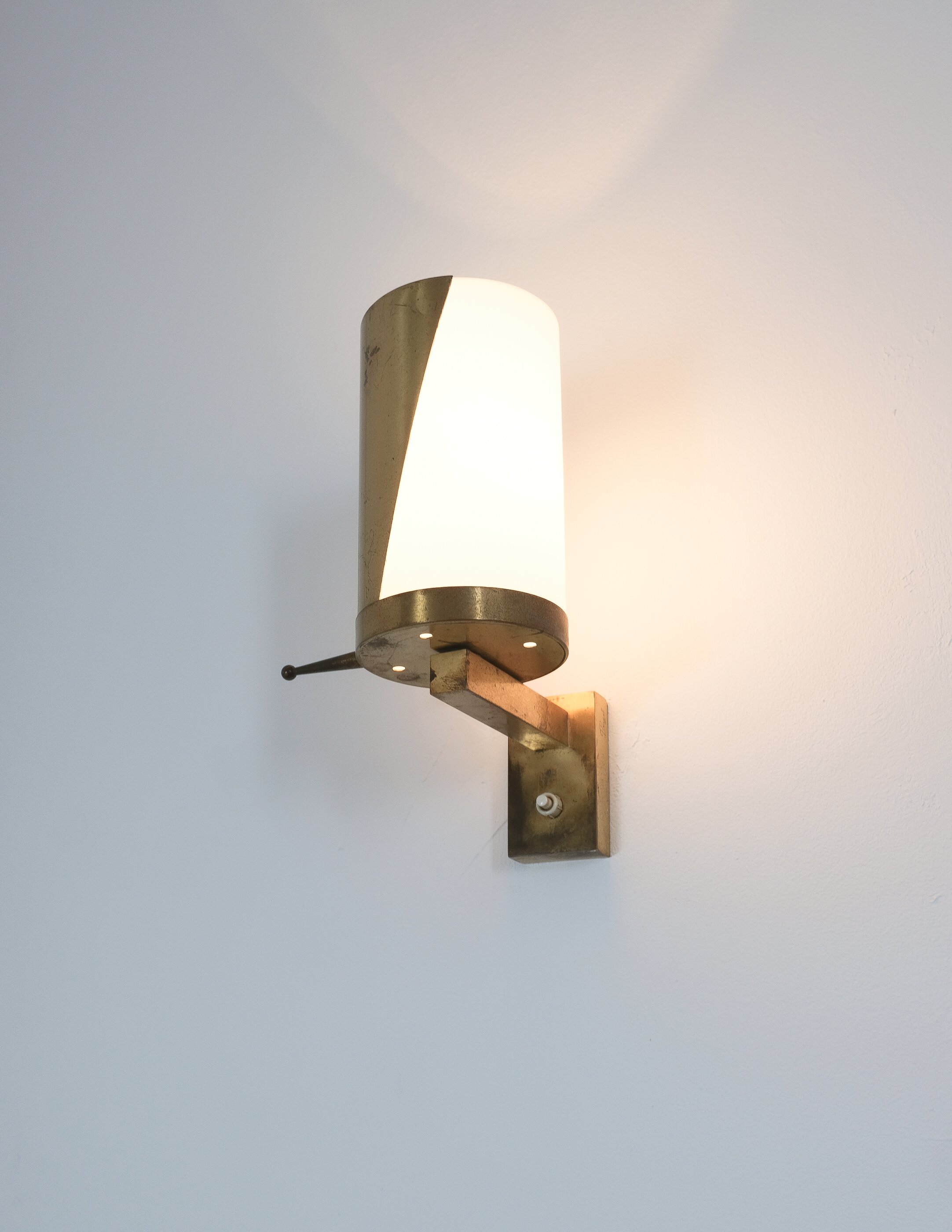 Jean Perzel Art Deco Wall Light, 1940