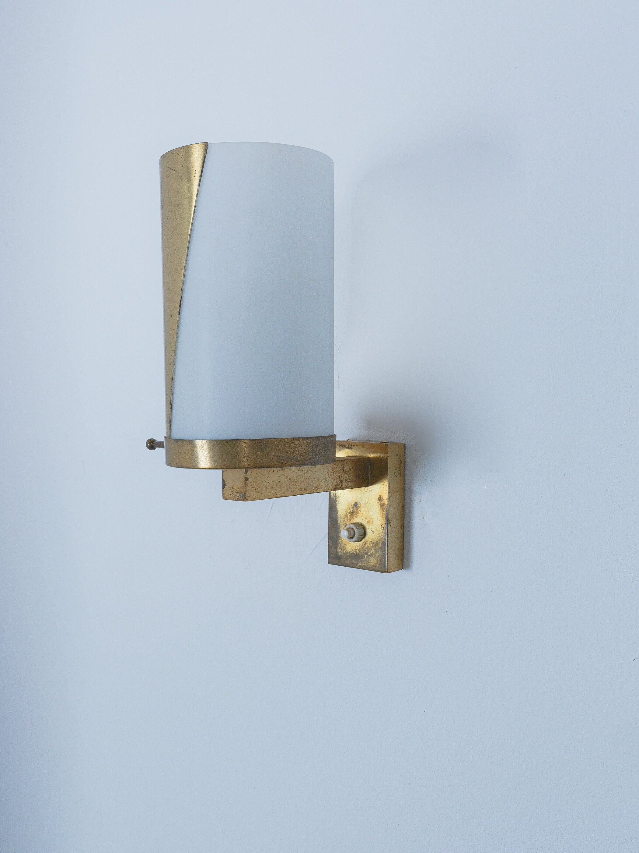 Jean Perzel Art Deco Wall Light, 1940