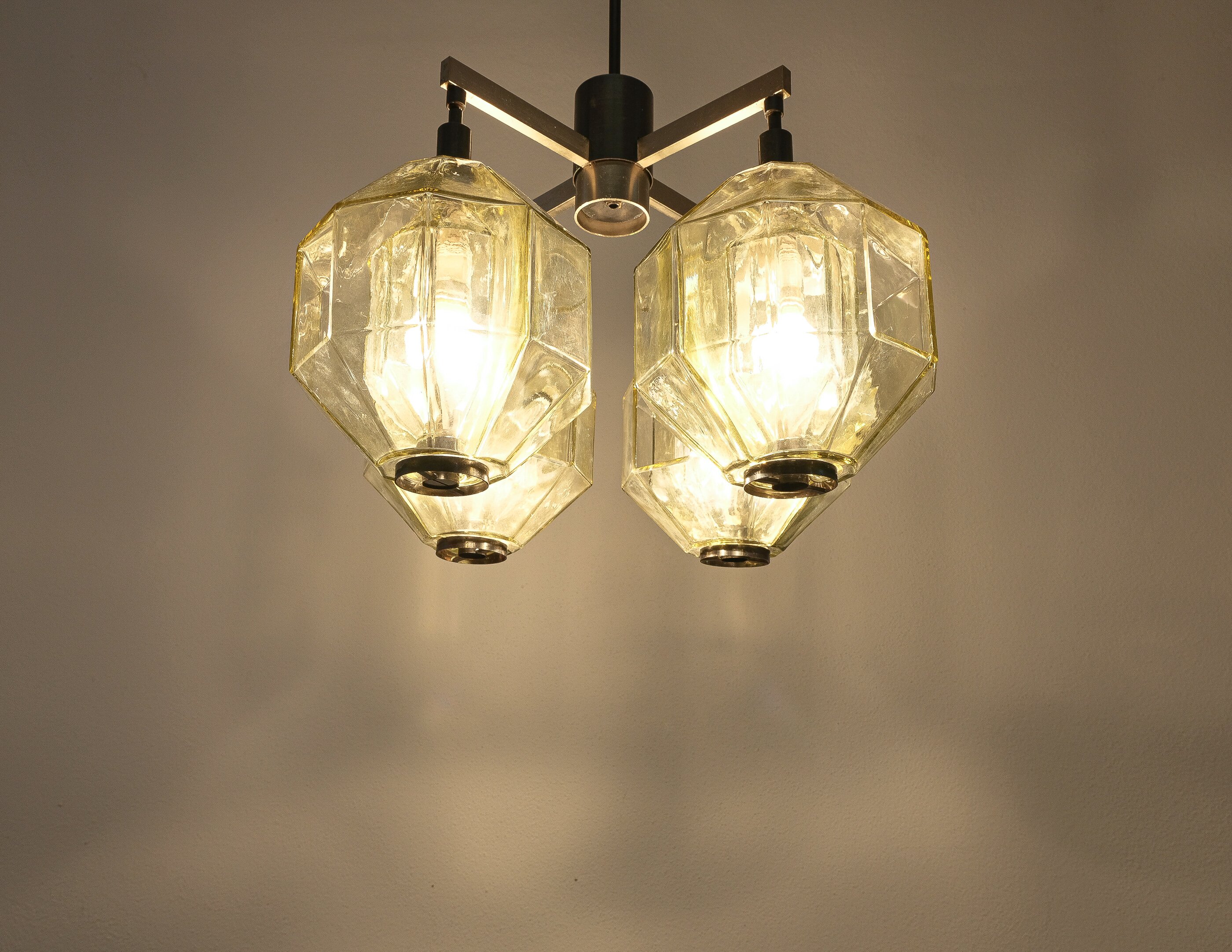Vinicio Vianello Chandelier for Vistosi, mid-century, Italy