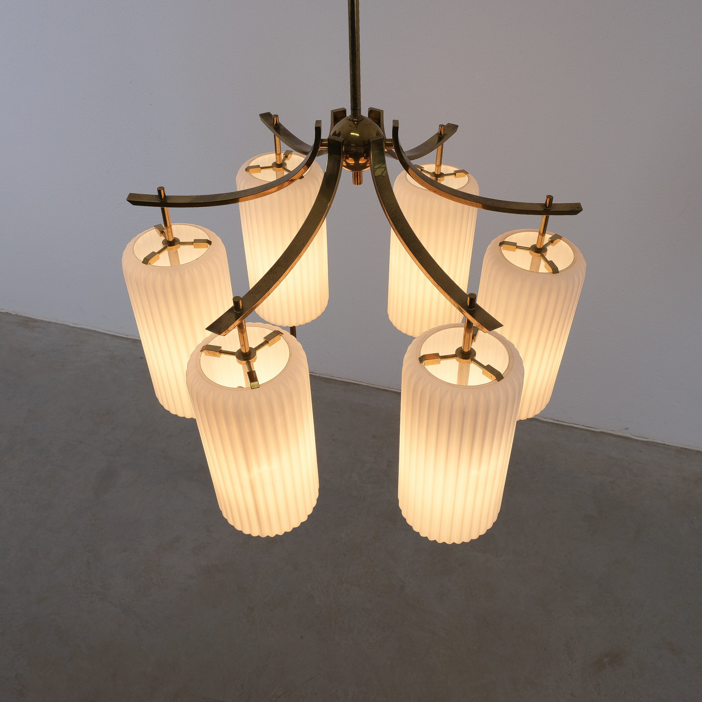 Angelo Lelii Chandelier Model 12578, 1959 Arredoluce 2