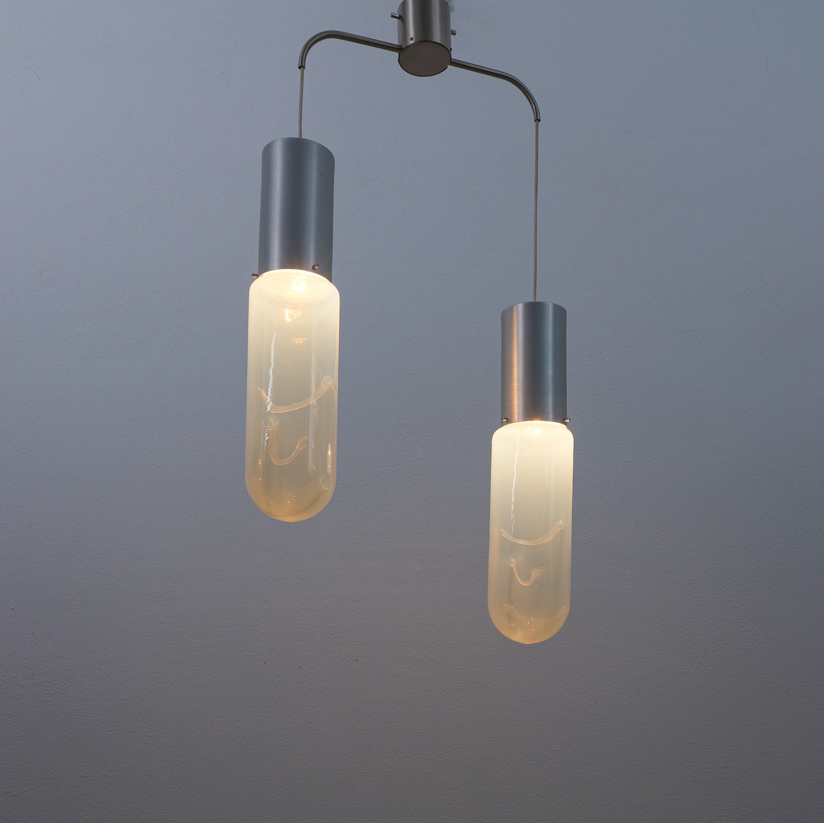 Carlo Nason For Leucos Ceiling Lights, 1969