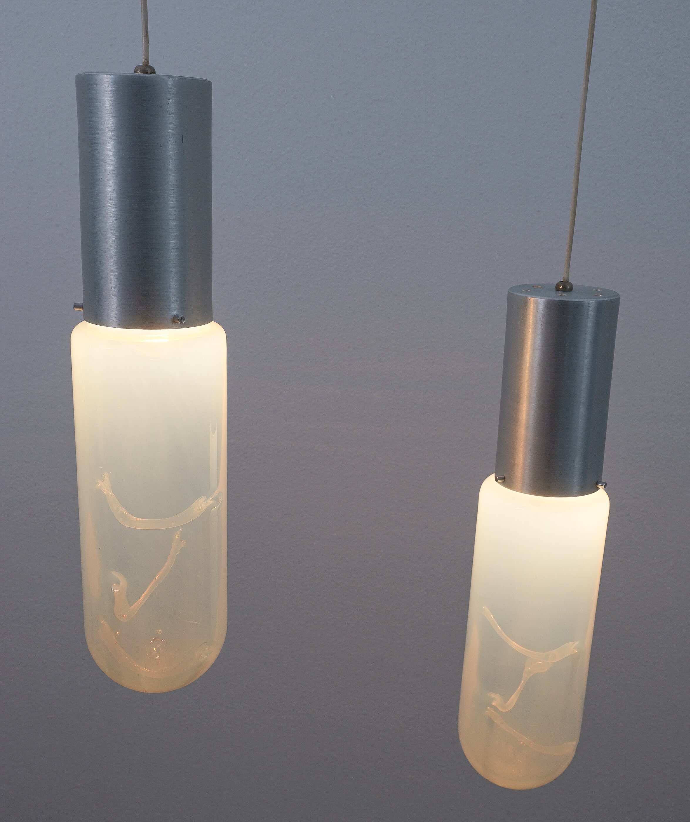 Carlo Nason For Leucos Ceiling Lights, 1969
