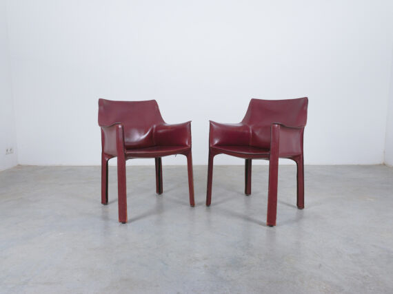 Mario Bellini Cab 413 Chairs Leather 05