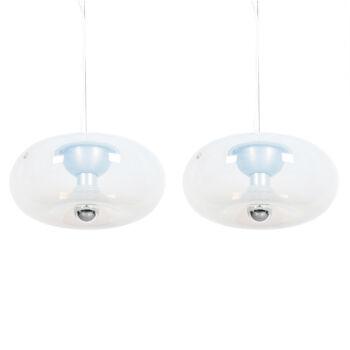 Carlo Nason Opaline Glass Lamps 12