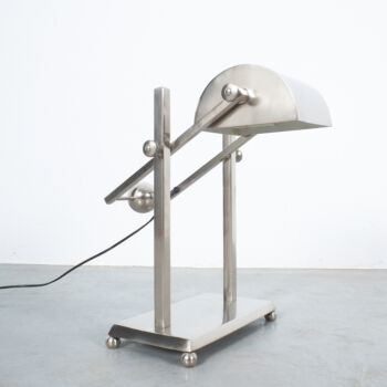 Art Deco Brass Counterweight Lamp 07