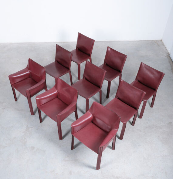mario Bellini Chairs Cab 412 413 Red 06