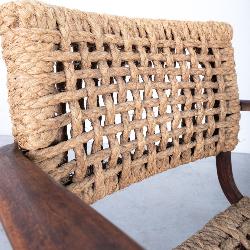 Audoux Minet Rope Wood Chairs 04
