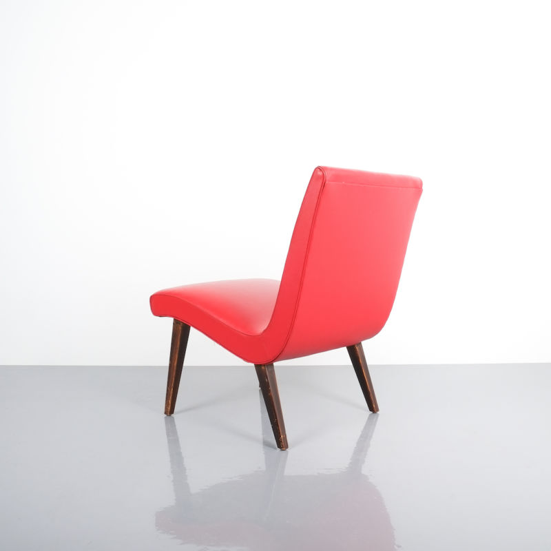 Jens Risom pair vinyl chairs 5 Kopie