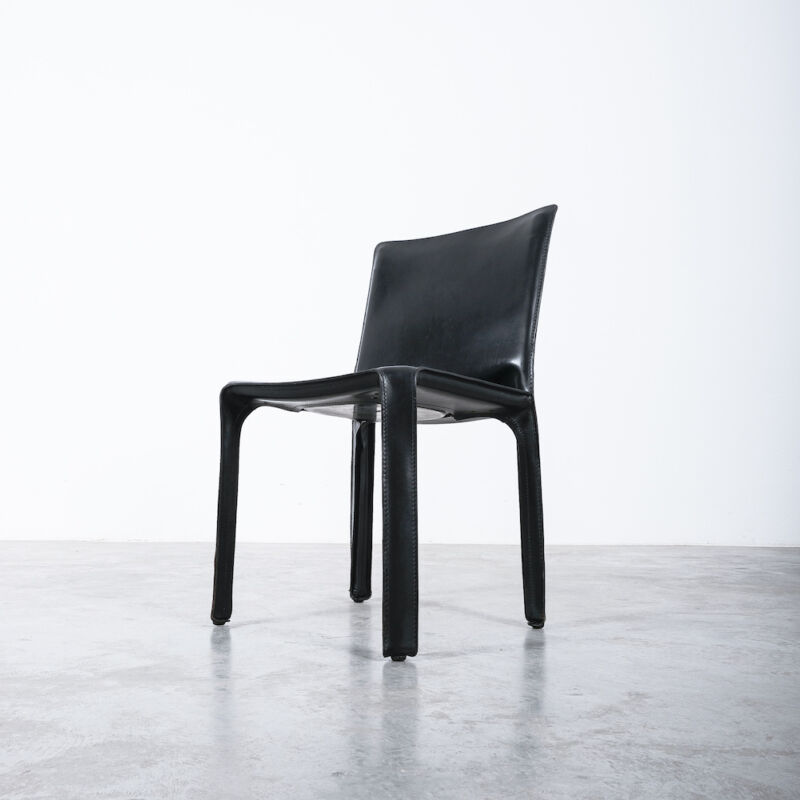 Leather CAB 412 Chairs Mario Bellini 05