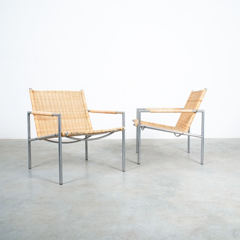 Martin Visser Wicker Chair Model SZ01 09