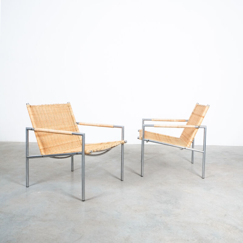 Martin Visser Wicker Chair Model SZ01 10