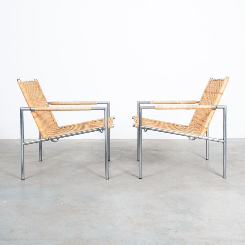 Martin Visser Wicker Chair Model SZ01 13