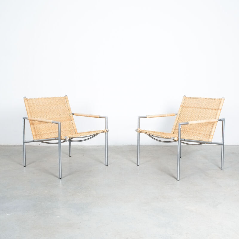 Martin Visser Wicker Chair Model SZ01 14