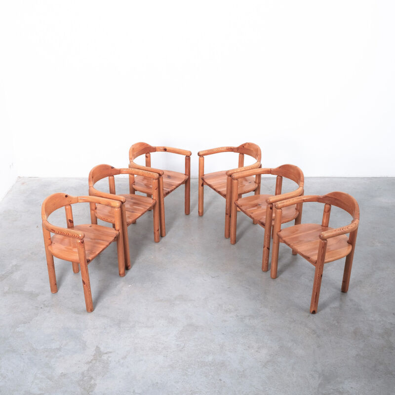 Rainer Daumiller Chairs Wood 1970 03