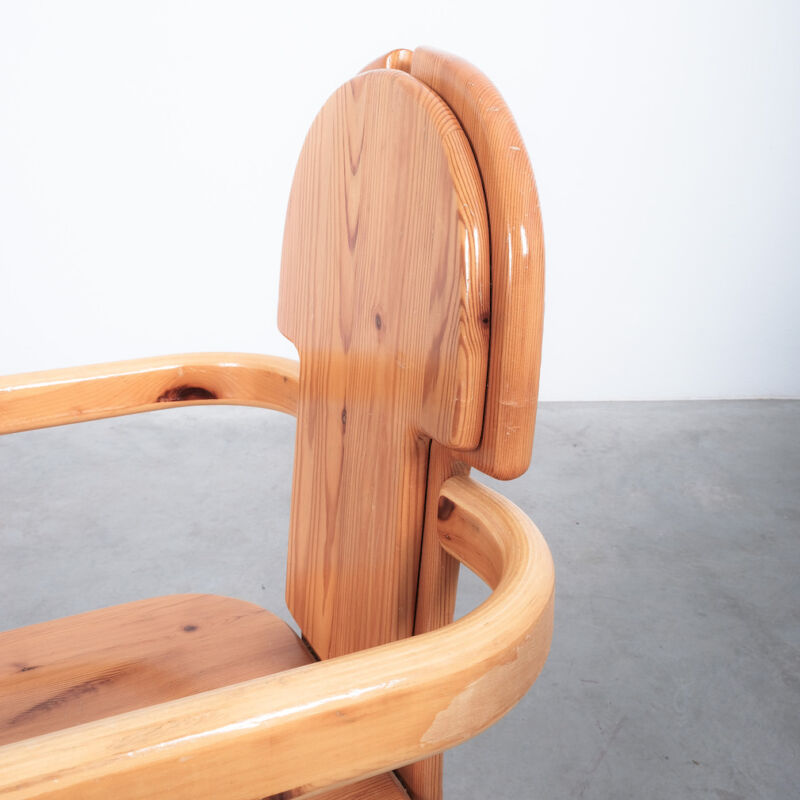 Rainer Daumiller Chairs Wood 1970 19