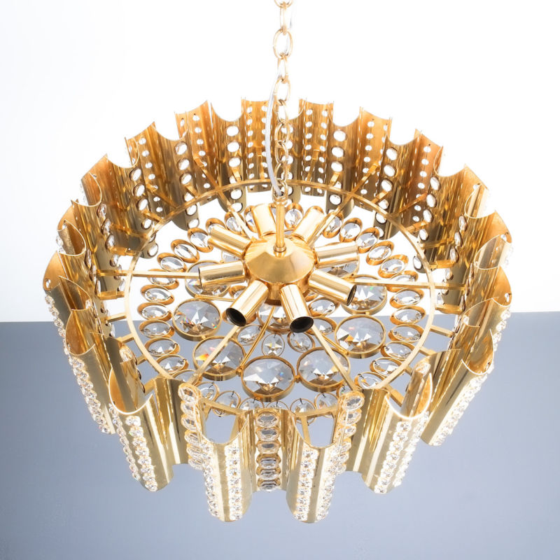 Sciolari chandelier gold 11 Kopie