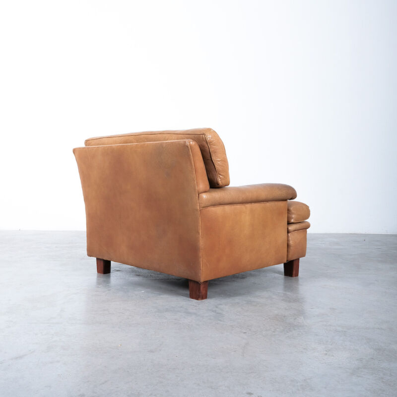 Arne Norell Merkur Chairs Leather Brown 03