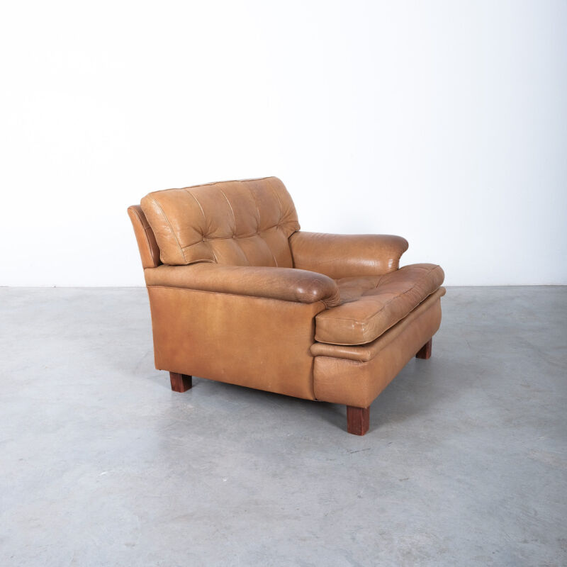 Arne Norell Merkur Chairs Leather Brown 04 2