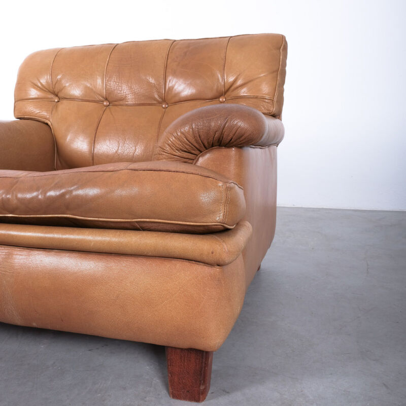 Arne Norell Merkur Chairs Leather Brown 08