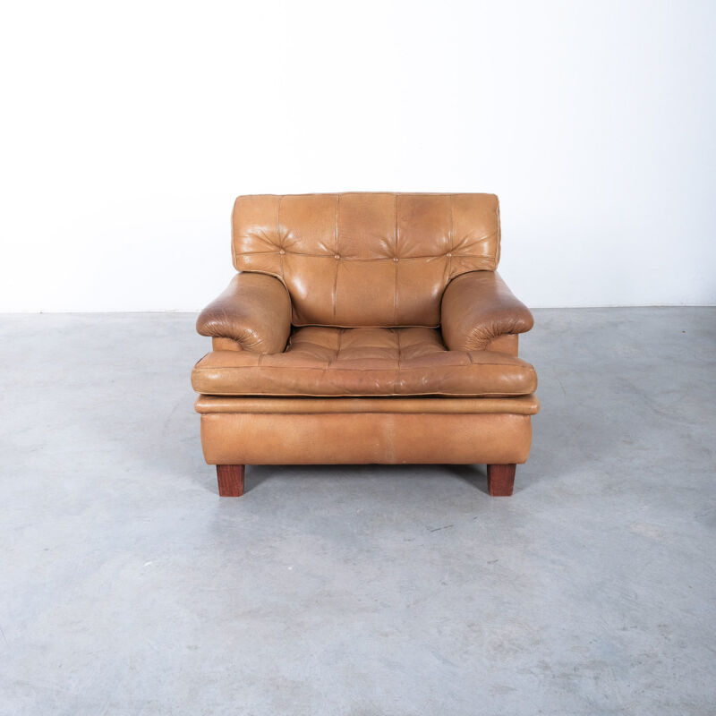 Arne Norell Merkur Chairs Leather Brown 09