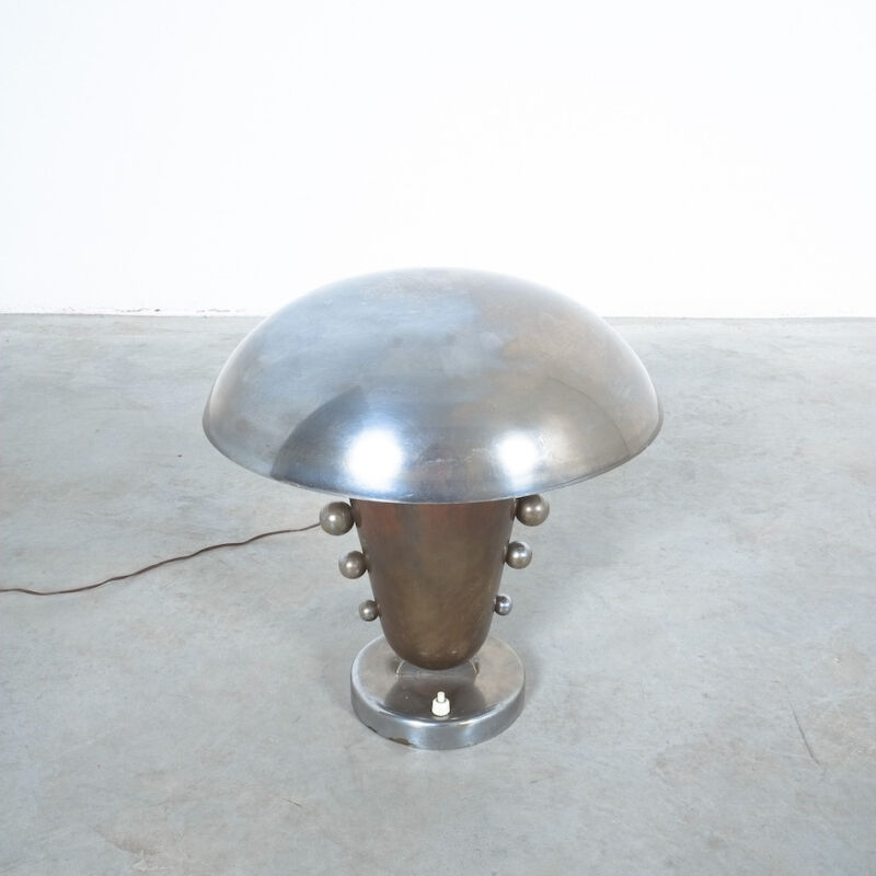 Art Deco Brass Fontana Arte Table Lamp 02