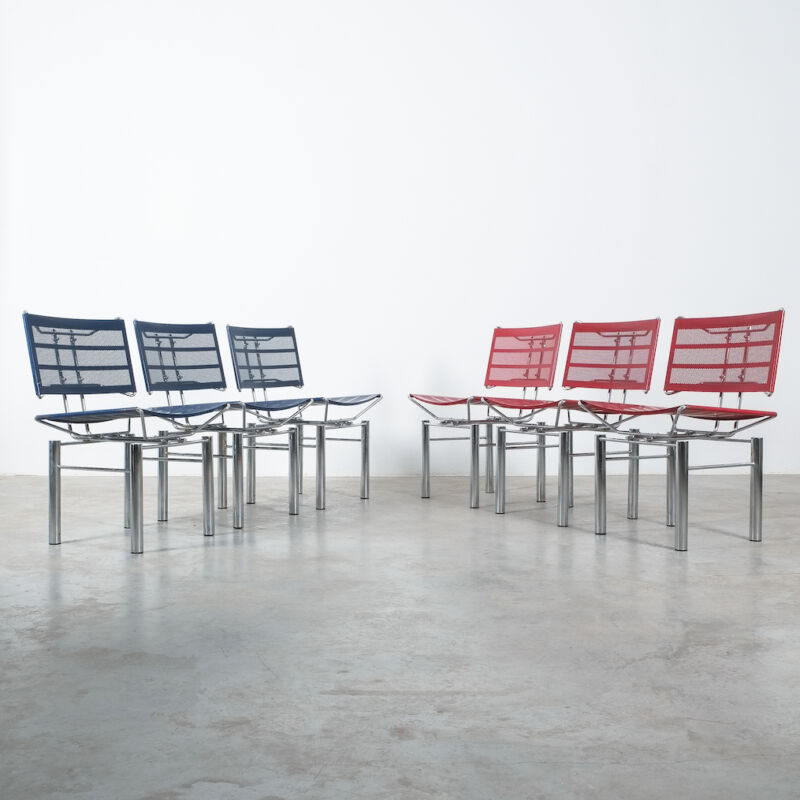Bitsch 8600 Chairs Blue Red Metal 01