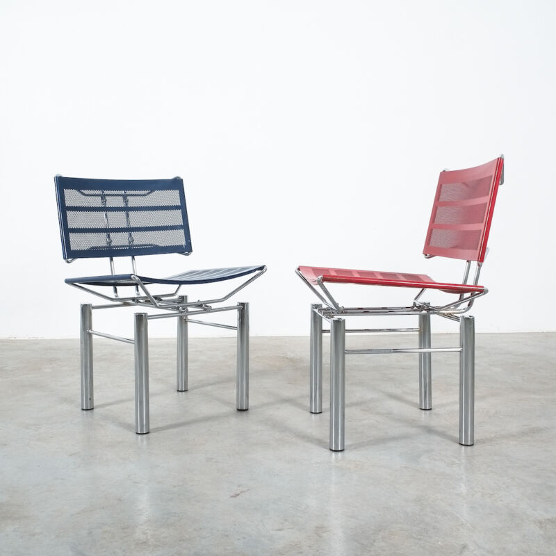 Bitsch 8600 Chairs Blue Red Metal 02