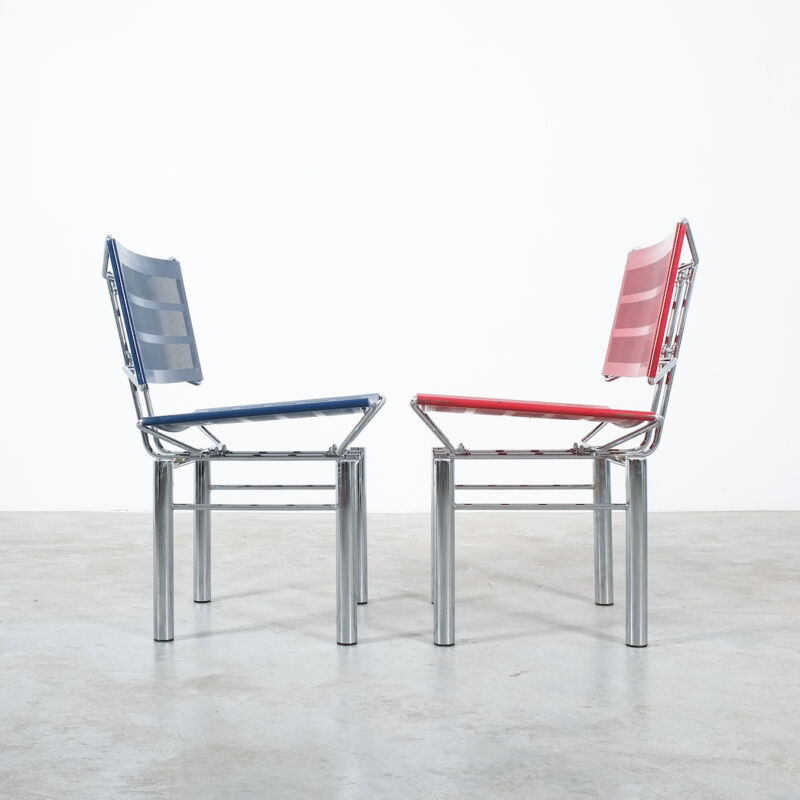 Bitsch 8600 Chairs Blue Red Metal 03
