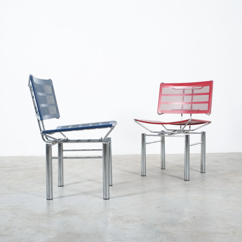 Bitsch 8600 Chairs Blue Red Metal 04