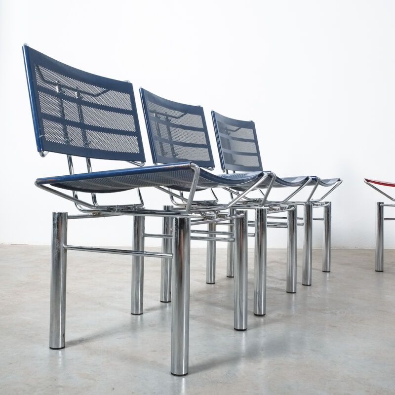 Bitsch 8600 Chairs Blue Red Metal 06