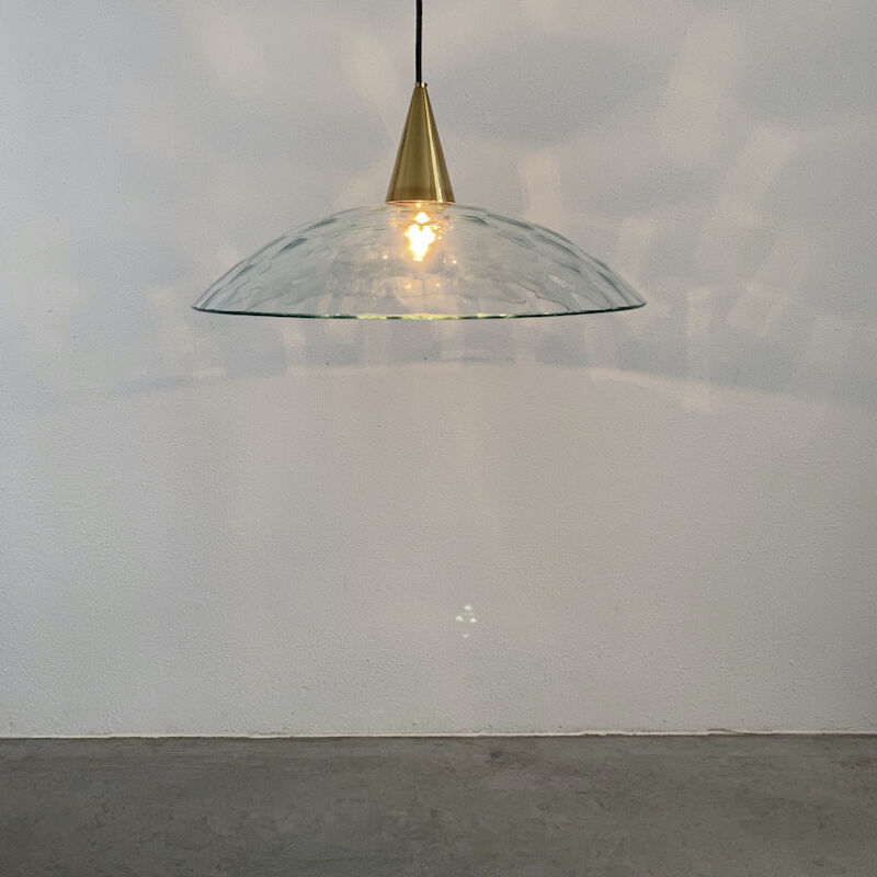 Fontana Arte Lamp Glass Brass 01