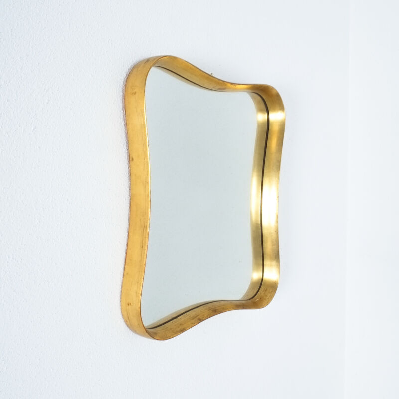 Gold Wood Mirror 06