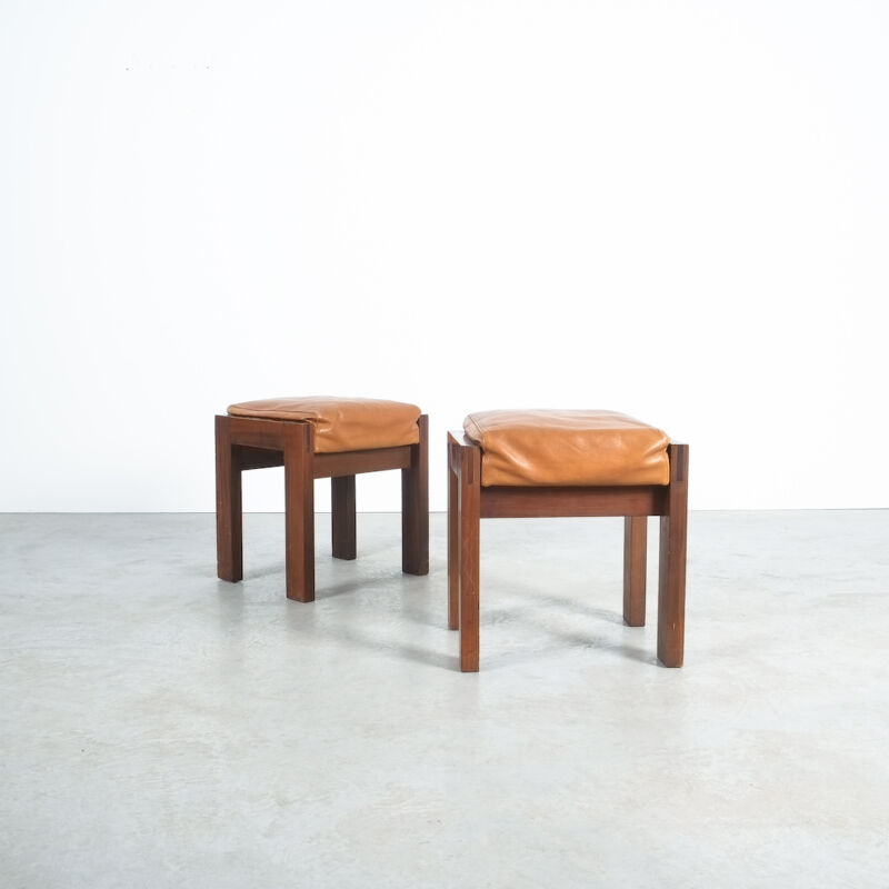 Maple Leather Stools Italy 03