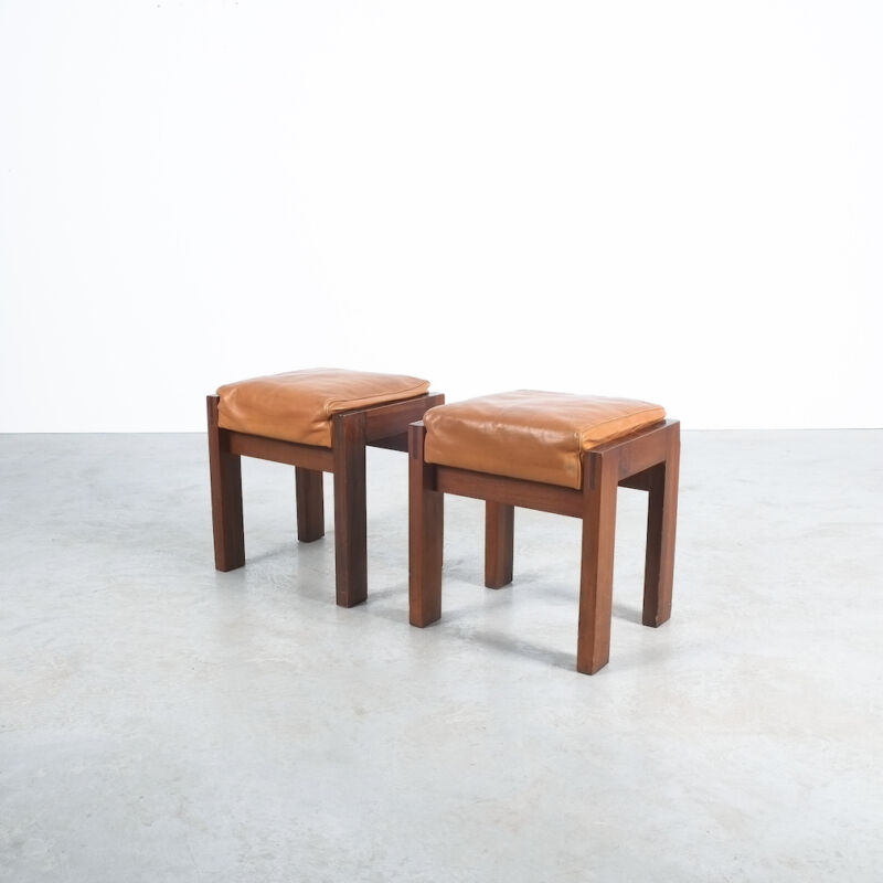 Maple Leather Stools Italy 05