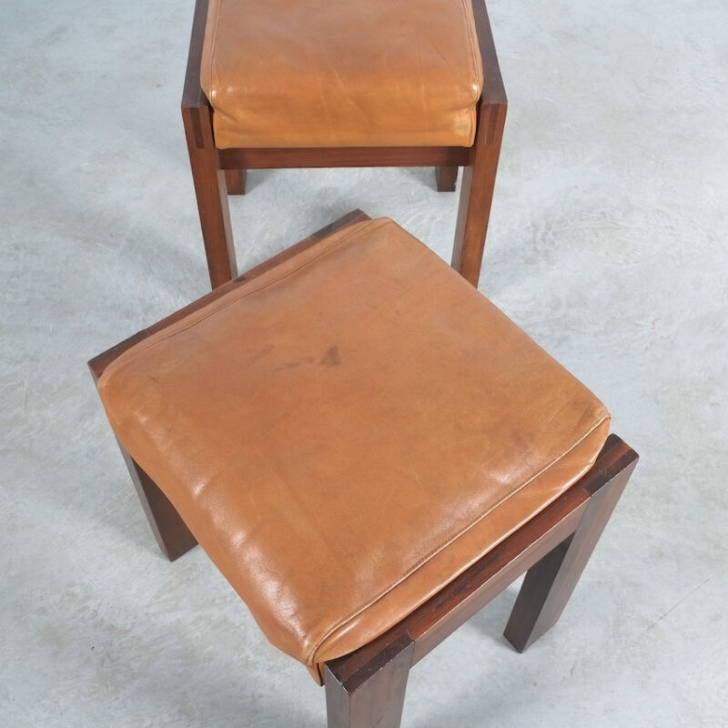 Maple Leather Stools Italy 09