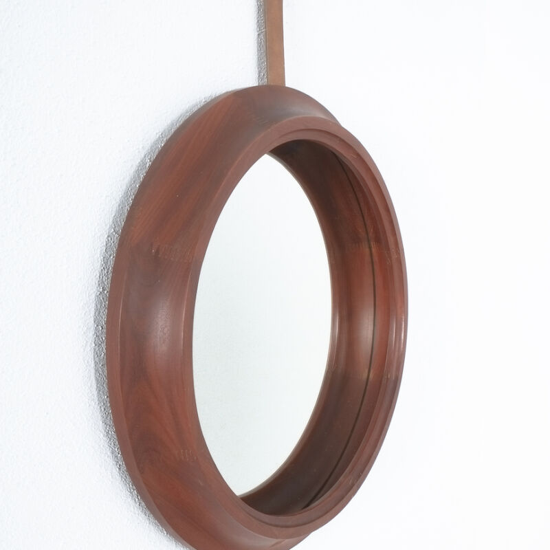 Mirror Wood Frame Italy 1960 04