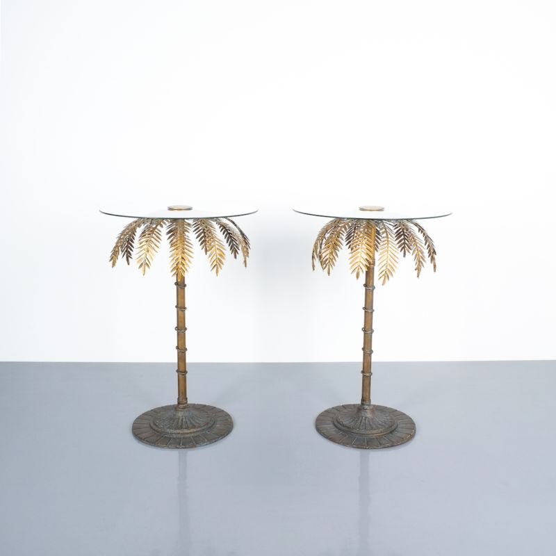 pair palm tree center tables_02